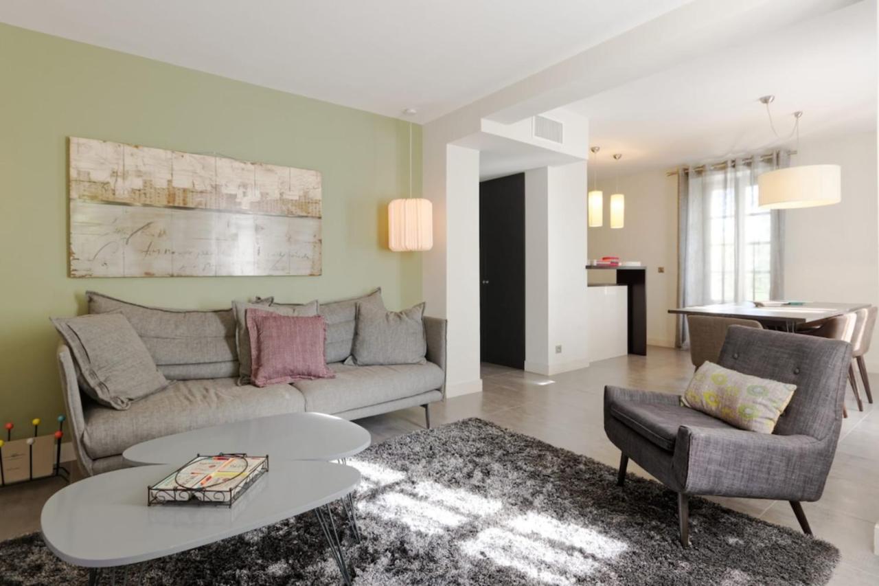 Private Furnished Apartment With All Comfort Has A Garden In A Green Space Meyreuil Esterno foto