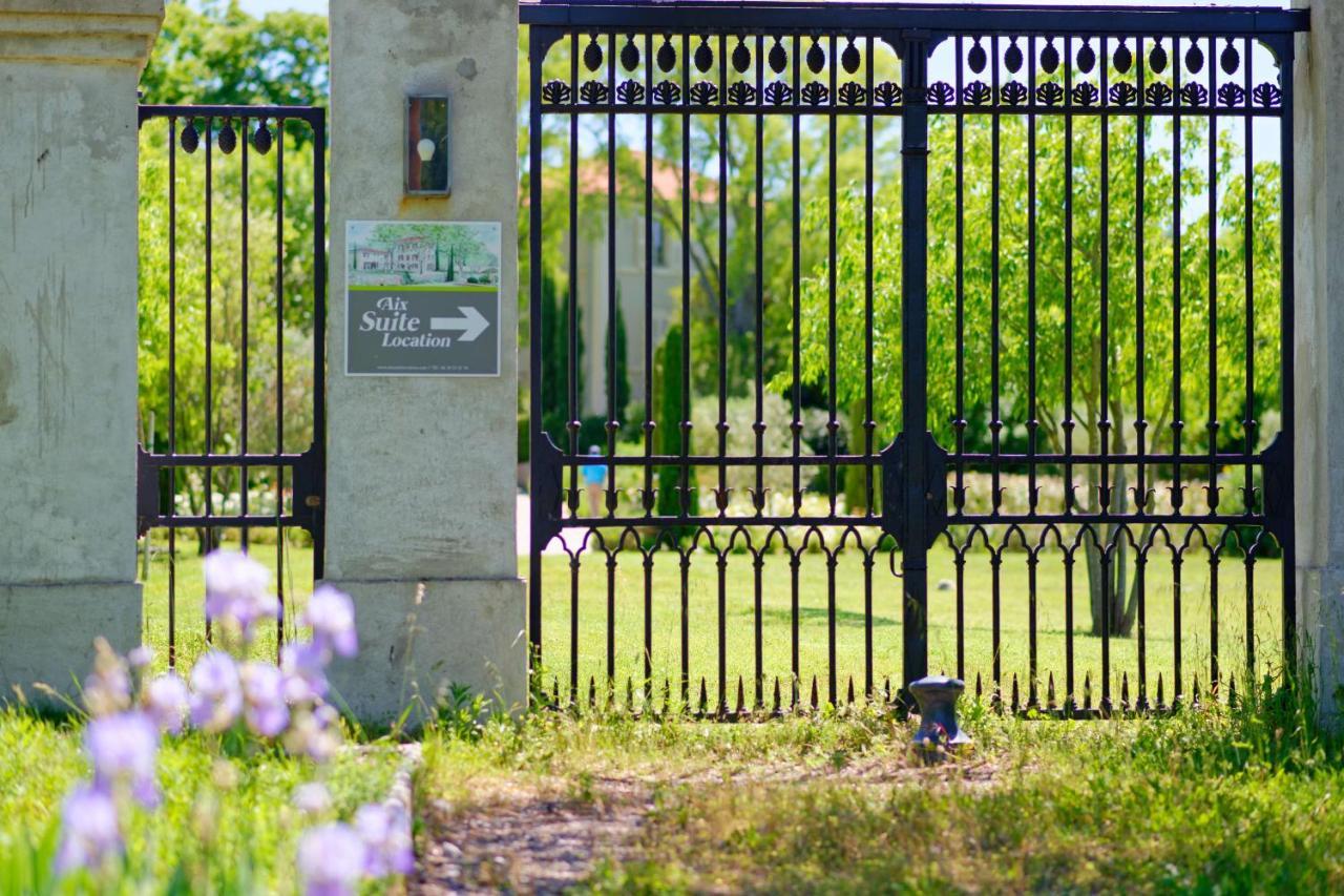 Private Furnished Apartment With All Comfort Has A Garden In A Green Space Meyreuil Esterno foto